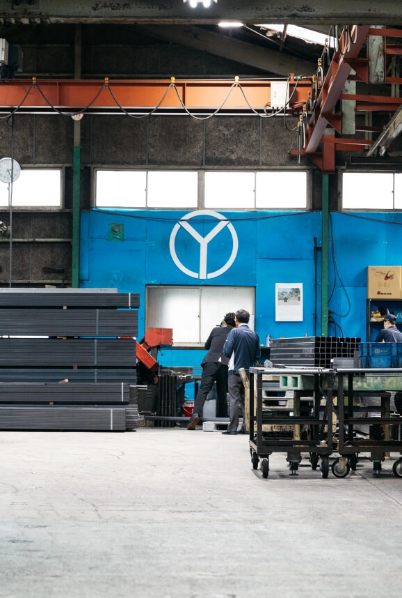 株式会社山田製作所の工場内の様子