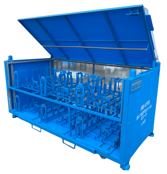 部品形状に合わせて製作したオーダーメイドの金属製治具